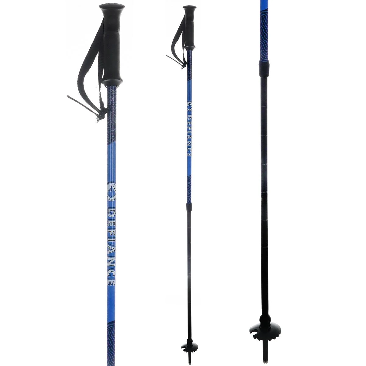 Defiance Junior Adjustable Ski Poles 2022 2 Defiance Junior Adjustable Ski Poles 2022 - Image 2
